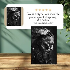 Native American Tintype Limited Edition Museum Series C00344RP