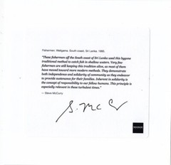 NEW SIGNED Steve McCurry Magnum Square print Sale: 2020