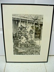 MATTED PHOTOGRAPHY Home Sweet Home A/P By Larry Santucci Framed Signed 13×17