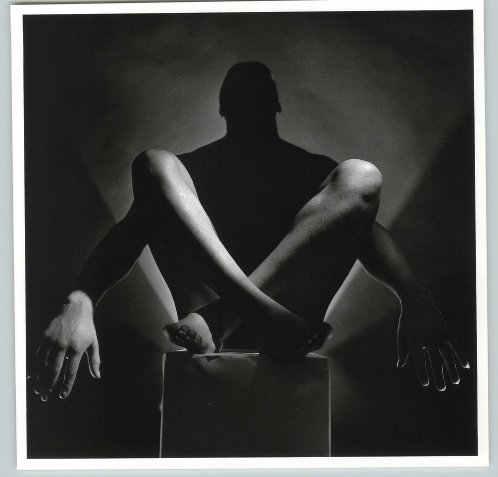 1953 1992 Seated Male Nude Hands Feet Large Art Photo By Horst 16X20