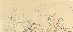 JEAN COCTEAU – THE WIFE MUST FOLLOW HER HUSBAND – LITHOGRAPH – 1958 – DEDICATION