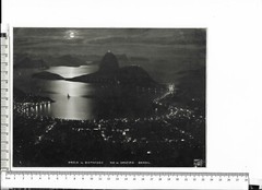 Large Photo, Rio De Janeiro Brazil Brazil, PRAIA de BOTAFOGO, Vintage 1920