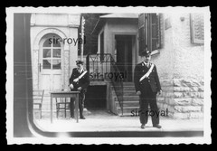 Sillian 1958 – Officials Border Austria Italy Gillian – 1950s – Photo 9x6cm