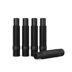 20pcs Black Wheel Stud Conversion – 14×1.25 to 12×1.5, 62mm (2.5 inch) Total …
