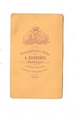 v. Liedke CDV photo portrait of a man-Insterburg Chernyakhovsk 1870s