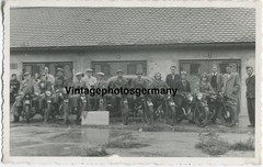 Z6976 Photo 1930s Austria Judenburg Motorcycle Club Bike Krad Arbo