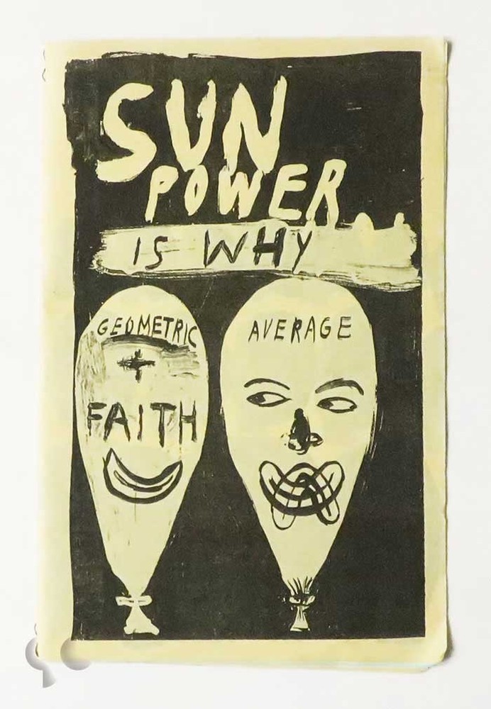 Chris Johanson Sun Power Xerox Book 2001 Ltd 118 Used Mission School Art Zine