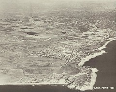 DANA POINT 1961 CALIFORNIA COASTLINE Aerial Photo Print #878 11″ x 14″