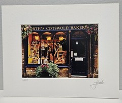 North’s Cotswold Bakery, England by Luciano Hand-Signed & #/250 Photo Print
