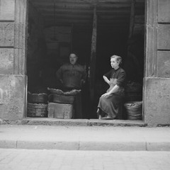 Photo Paper Vintage Spain Merchant 1960 Format 40X40Cm