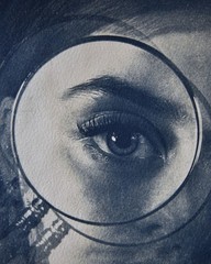 Toned Cyanotype – Original Handmade Fine Art – Abstract, Surreal Photography