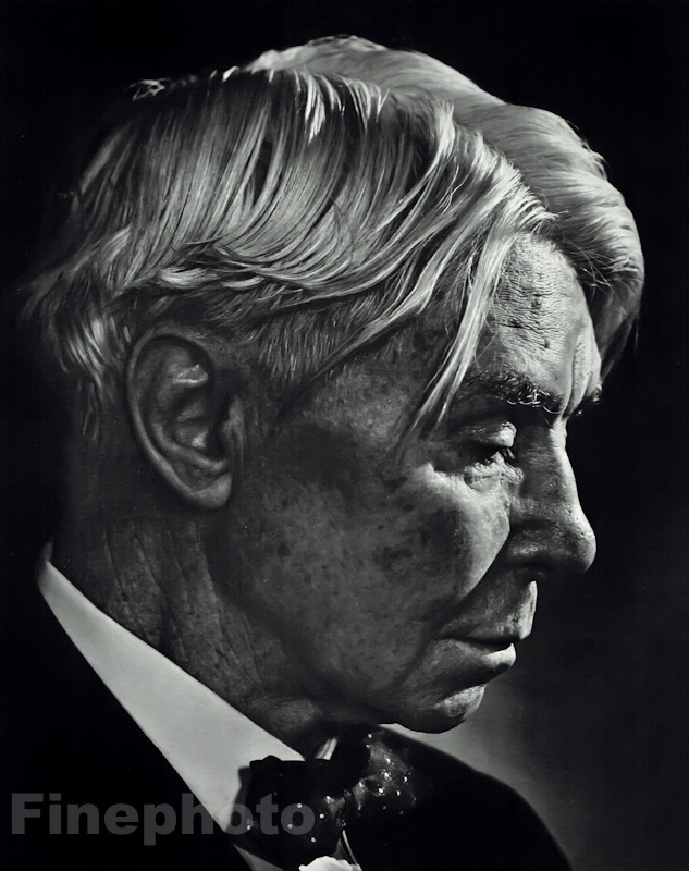 1954/59 Vintage YOUSUF KARSH Author Poet CARL SANDBURG Photo Gravure Art 16×20