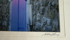 MADELINE GRAY Signed Photograph Provence France Street Matted 12″x16″ NEW