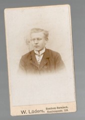 14466 – CDV * Herrenporträt * Hamburg 1910