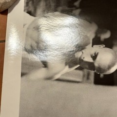 Photograph Silver Gelatin Print Janine Gordon Signed 20×24″ B/W Boxing Gleasons