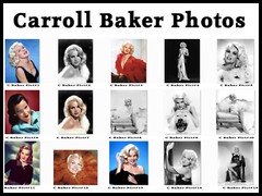 Carroll Baker (Vintage Hollywood Actress 8×10 Photos) Color/B&W Many to Choose