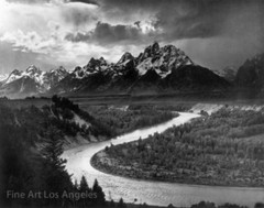 Ansel Adams Photo «The Tetons and the Snake River» 1942