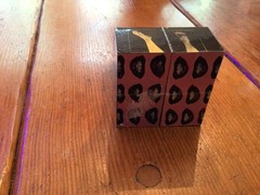 ANDY WARHOL Photo Picture Cube Magic Puzzle D4