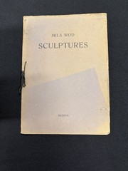 Mila Wod 1927 Sculptures RARE Artist Portfolio Signed Photo book-ONE OF A KIND
