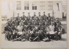 Vintage Photograph Soldiers Military K.L. Sobehrad Pilsen Czech Republic around 1890 K&K XZ
