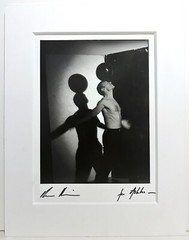 ANN RAY Anne Deniau ORIGINAL SIGNED PHOTOGRAPH OF Shirtless Lambert Wilson 2006