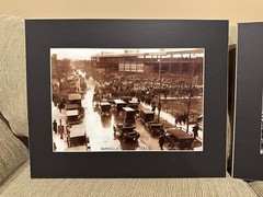 Lot of 2 Chicago Cubs Wrigley Field Prints w/ Matte