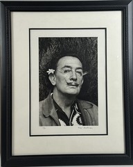 Robert Descharnes /BLACK&WHITE PHOTOGRAPHS OF SALVADOR DALI LE Lot of 2 (Signed)