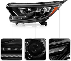 – for [Halogen Model] 2017-2021 Honda CR-V LX|EX|EXL LED DRL & Signal Projector