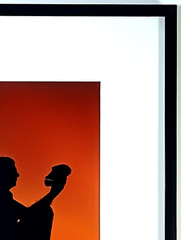 ORIGINAL ENRICO FERORELLI ART PHOTO DONALD JOHANSON and LUCY SKULL in HADAR 1993
