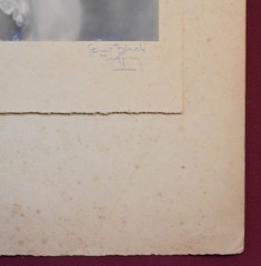 Antique Portrait Photograph of a Young Woman, Shot and Signed by Stuart Black