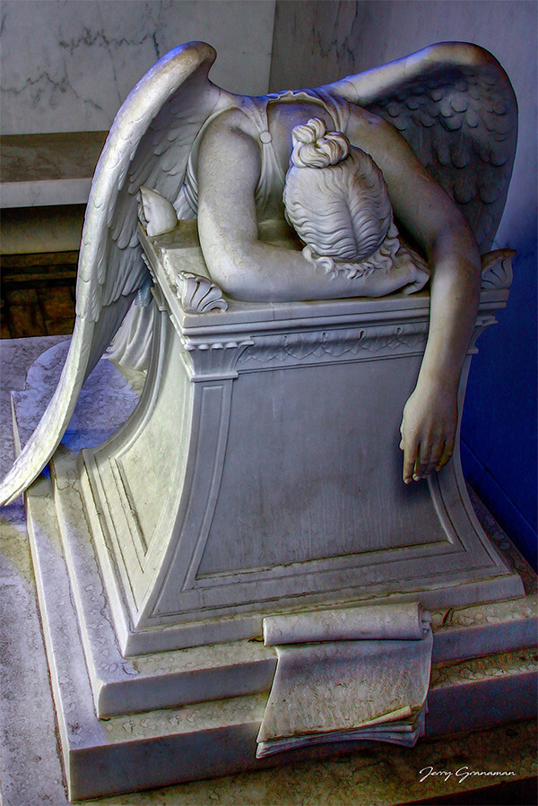 New Orleans ANGEL OF GRIEF 10X15 fine art photo in the French Quarter
