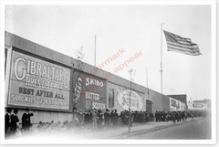 Baseball Long Lines For 1920 World Series Ebbetts Field Silver Halide Photo