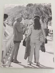 Original Vintage Photo Pablo Picasso and Jacqueline ROQUE