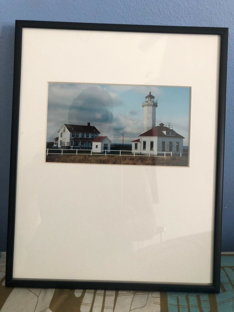 Framed Art Photo of Port Wilson Lighthouse Port Townsend WA