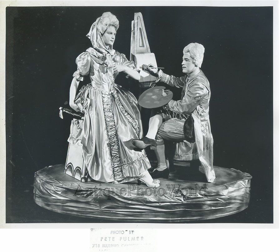 Painting human statues rare antique art photo