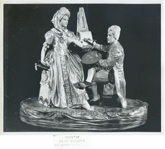 Painting human statues rare antique art photo