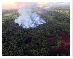 Kilauea Volcano Kapoho Crater Fissure 8 Lava Flow 2018 Silver Halide Photo