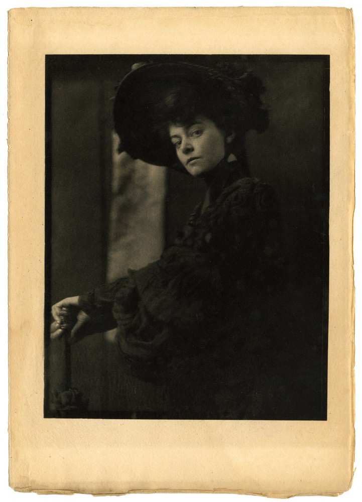 Gertrude Käsebier «Miss Minnie Ashley» 1905, Original Camera Work X Photogravure