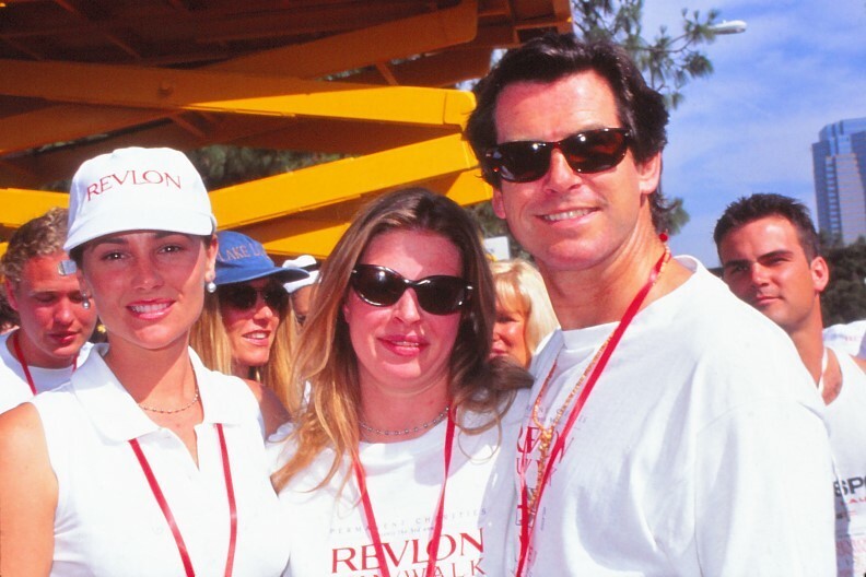 Dia Pierce Brosnan, Keely & Charolet 1996 KB Format Photographer P11-23-5-3