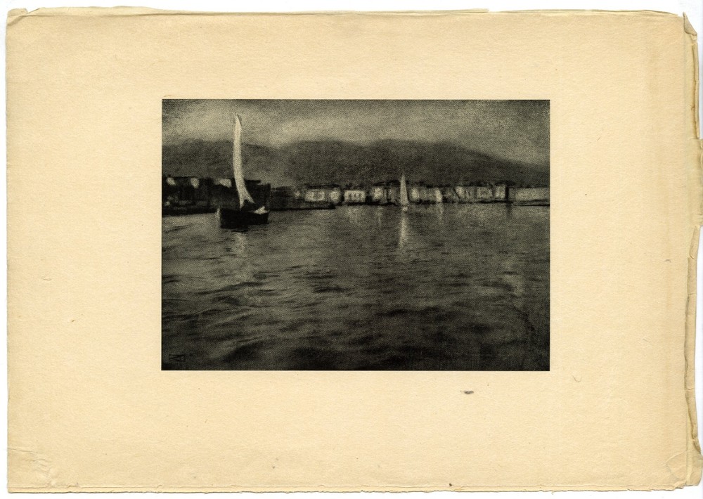 Robert Demachy, «On the Lake» January 1904, Original Camera Work V Halftone