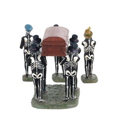 Lemax Jazz Funeral, Set of 4#13554