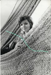 30x20cm Orig Archiv Foto 1971 Uschi Glas dreht in Frankreich «Le tueur» photo
