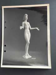 Rare Vintage Original Photo Siegel Stockman Mannequin Female Fetish Curiosa