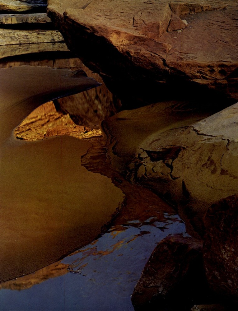 1962 Eliot Porter Glen Canyon Pool Steam Grand Gulch Art Photo Gravure