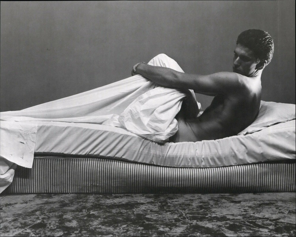 1950 1981 Male Nude In Bed Gay George Platt Lynes Art Photo Photogravure 11 X 14