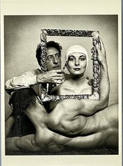 Jean Cocteau Art Print Card Photo By Philippe Halsman 1949 Fotofolio 4”x6”