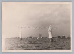 Salou Province of Tarragona Spain 1966 – Sailing Ships – Old Photo
