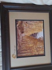 Vintage Framed Colorado Trail ART Photography by Colorado Artist Art Gore Signed