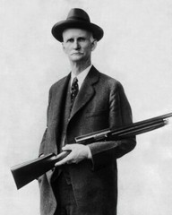 Firearms Designer John Moses Browning, New Restored Satin Finish Photo – 5 Sizes