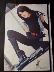 AZ Powergirl Cara Nicole X-23 Cosplay Print (SIGNED) LARGE 11″ x 17″